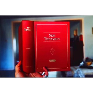 清倉全新限量含運FW13 Supreme New Testament Bible Stash Box 聖經儲物禮物盒