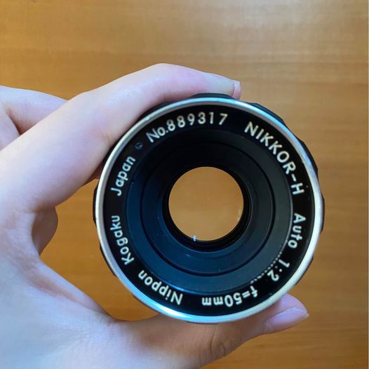 【經典古物】尼康 Nikon Nikkor-H auto 50mm F2 定焦 標準鏡 老鏡頭 人像鏡 底片相機 Zf