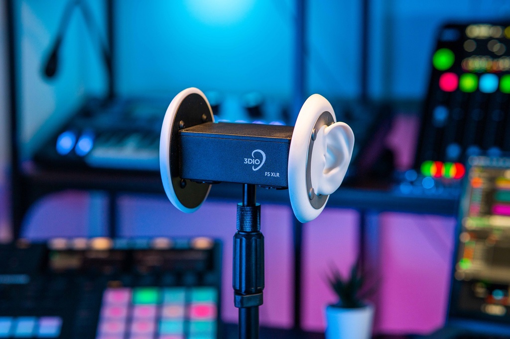 THINK2」送錄音介面台灣公司貨3DIO Free Space XLR ASMR 雙耳 THINK2」送錄音介面台灣公司貨3DIO Free Space XLR ASMR 雙耳