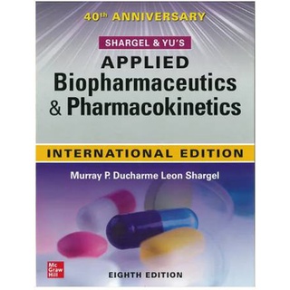 Shargel & Yu's Applied Biopharmaceutics & Pharmacokinetics | 蝦皮購物