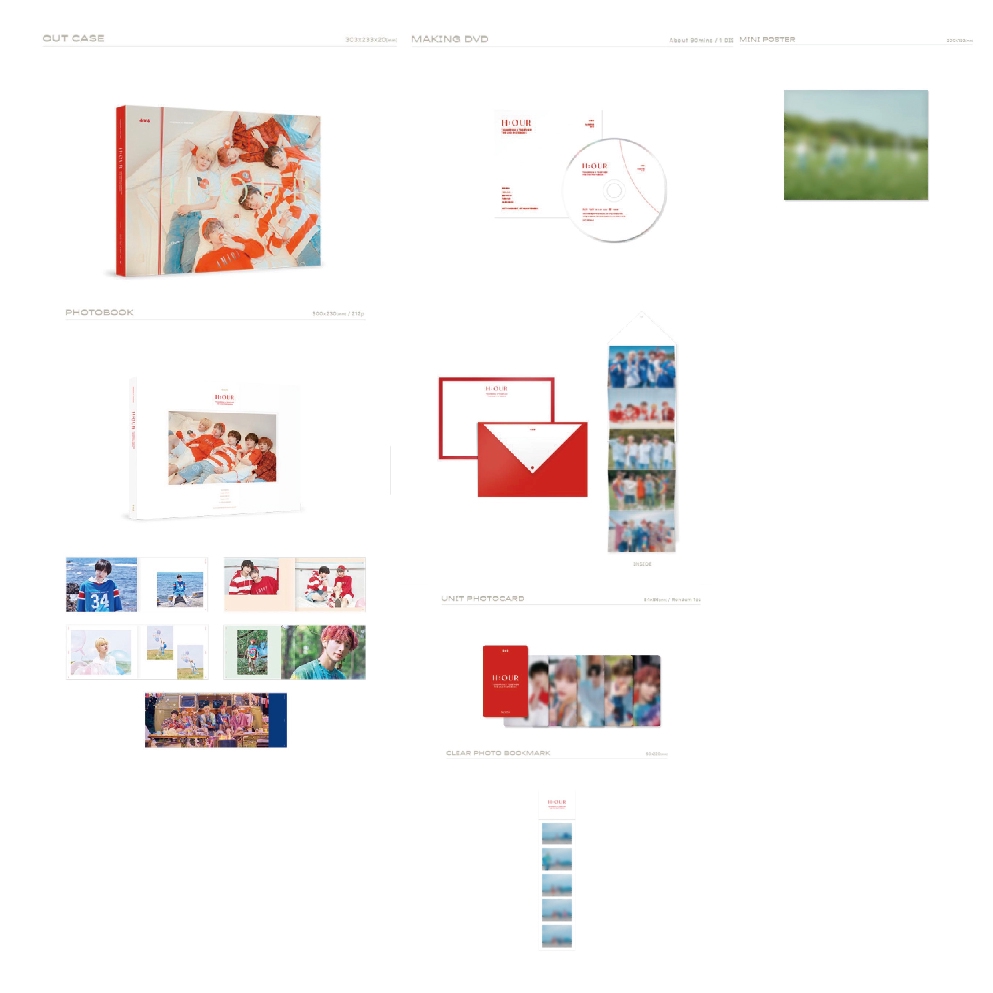TOMORROW X TOGETHER TXT THE 2ND PHOTOBOOK H:OUR hour DVD poster No  photocard | eBay