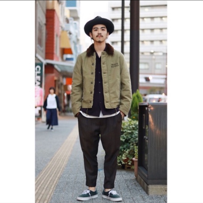 rude gallery N-1 DECK JACKET wacko maria 軍裝 wtaps m65 古著