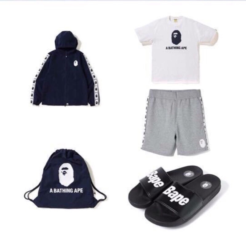 2018 bape福袋 上衣 短褲