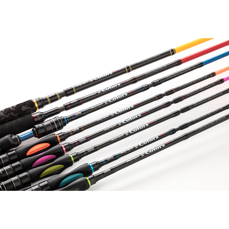 Abu Garcia Salty Style Colors 彩色多節竿路亞竿翹班竿淡水路亞小搞搞