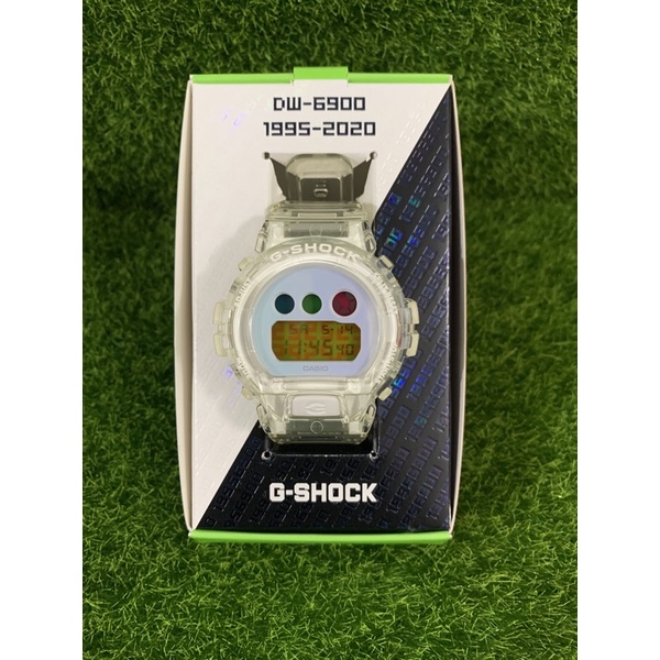 CASIO G-SHOCK 6900 25周年限量紀念錶款 限量100支 DW-6900SP 透明