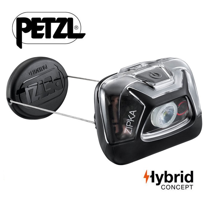 【Petzl 法國】ZIPKA 頭燈 300流明 登山頭燈 黑色 (E093GA00) | 蝦皮購物