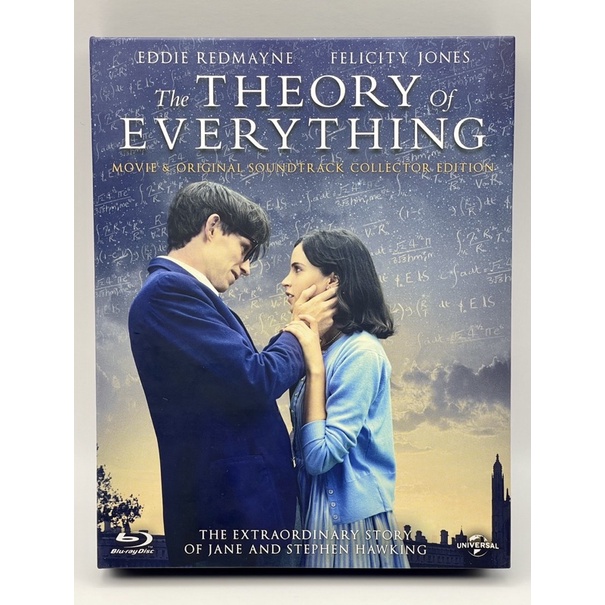 二手電影藍光bd 《愛的萬物論》 限量典藏版 藍光bd 電影原聲帶 Theory Of Everything 蝦皮購物