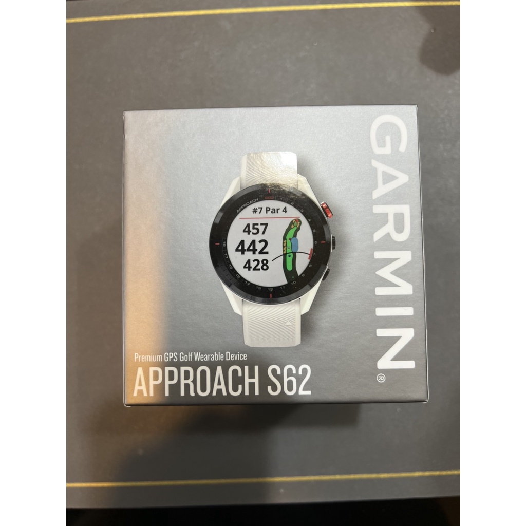 GARMIN Approach S62高爾夫GPS腕錶(白色) | 蝦皮購物