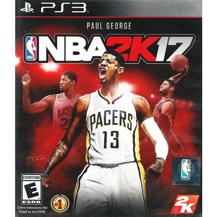 二手遊戲】PS3 美國職業籃球賽2017 NBA 2K17 中文版【台中恐龍電玩