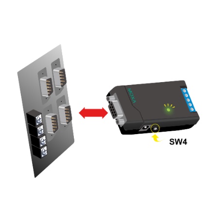 🎀台灣公司貨MOXA TCC-80 串列埠供電RS-232 轉RS-422/485 轉接器| 蝦皮購物