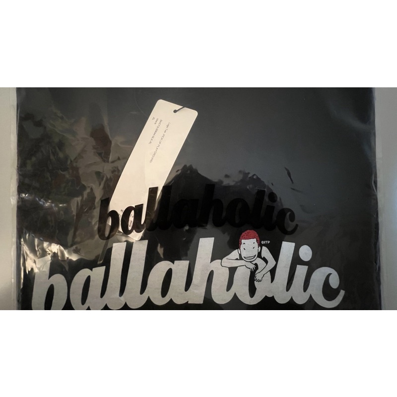 超限量ballaholic Logo Tee PICK UP PLAYGROUND XL 短袖黑灌籃高手櫻木花道| 蝦皮購物