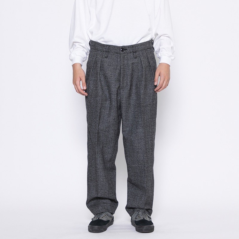 20AW WTAPS TUCK / TROUSERS / FLANNEL-