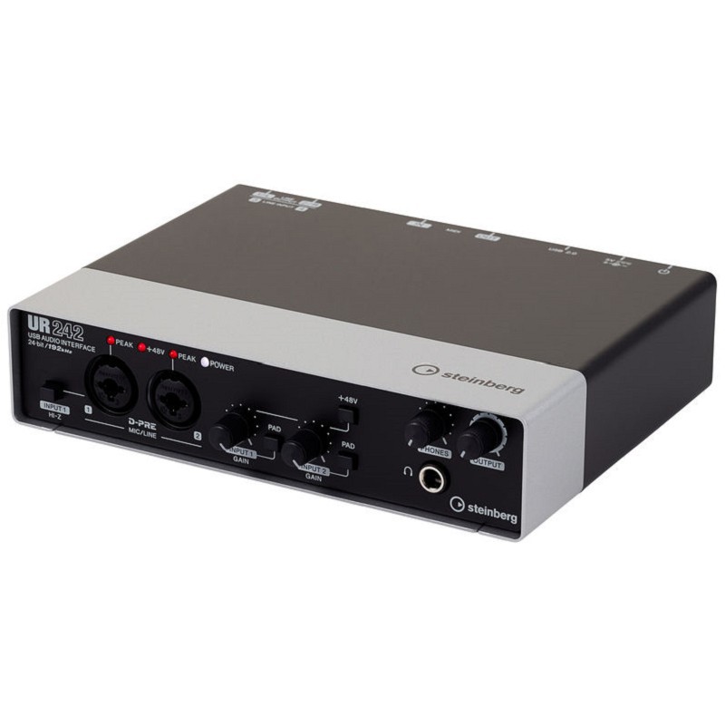 YAMAHA Steinberg UR242 U樂器Midi 音訊USB 錄音介面DAC[唐尼樂器