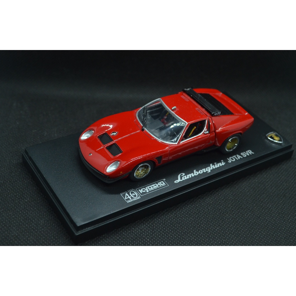 T'Toyz】 kyosho 40週年Lamborghini Jota SVR 1:43 藍寶堅尼稀有 T'Toyz】 kyosho 40週年Lamborghini Jota SVR 1:43 藍寶堅尼稀有