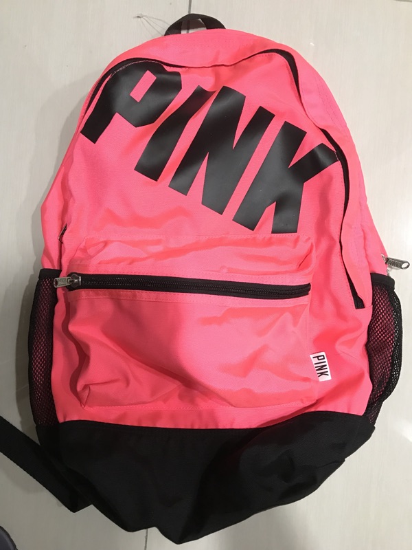 Victoria discount pink backpack