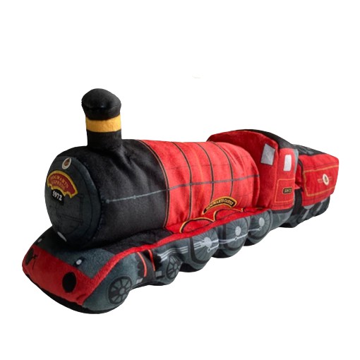 Peoria✿英國哈利波特霍格華茲特快車抱枕靠墊Hogwarts Express Plush