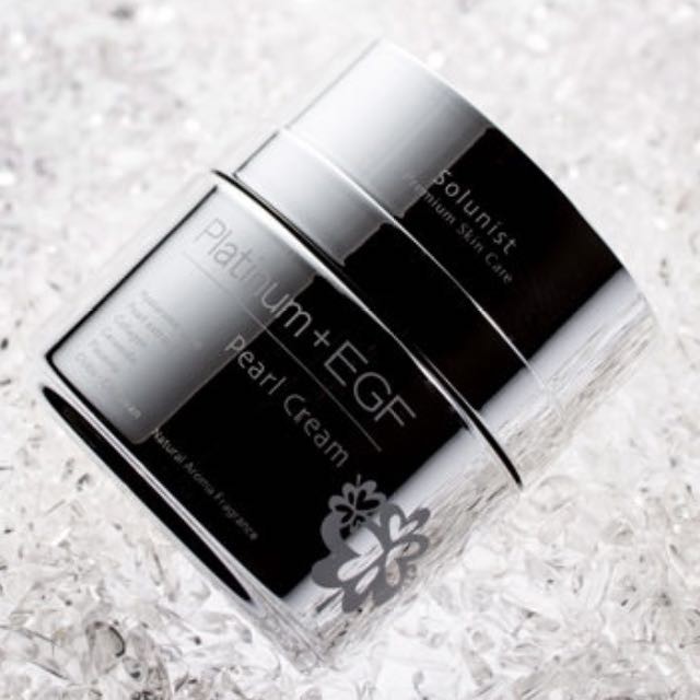 日本Blanche Blanche Platinum+EGF Pearl Cream白金+EGF珍珠霜精華霜