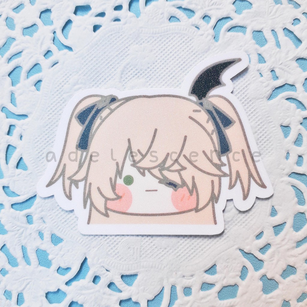 Genshin Impact Fischl Glitter Sticker by Adelescence | 蝦皮購物