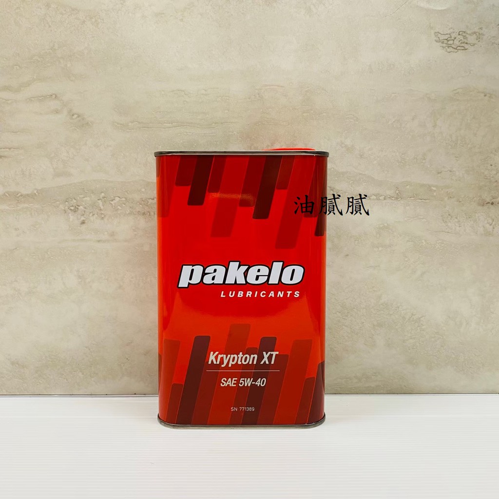 Pakelo Krypton Xt LA-V 5W40 Motorenöl 1 Liter – Vollsynthetisch, Kompatibel Mit ACEA C3, API SN, VW 511.00, Für Moderne Benzin- & Dieselmotoren