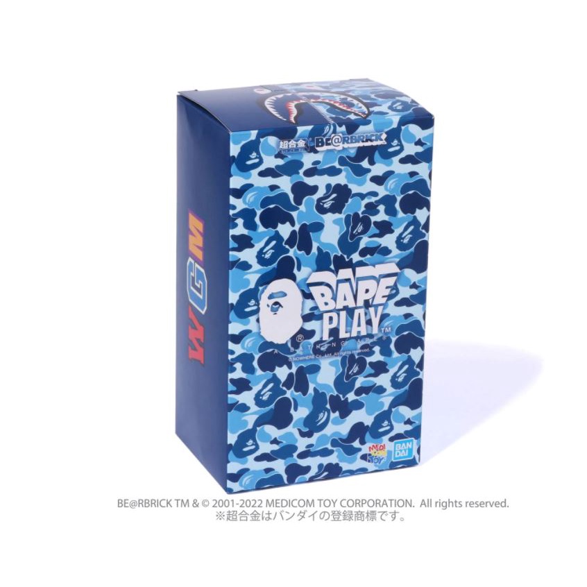 AirRoom 全新現貨MEDICOM ABC CAMO SHARK BE@RBRICK CHOGOKIN 公仔