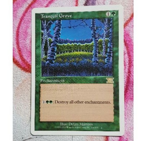 Magic: The Gathering - Tranquil Grove (Boschetto Sereno) | Carta Rara Weatherlight | MTG Singola - 3
