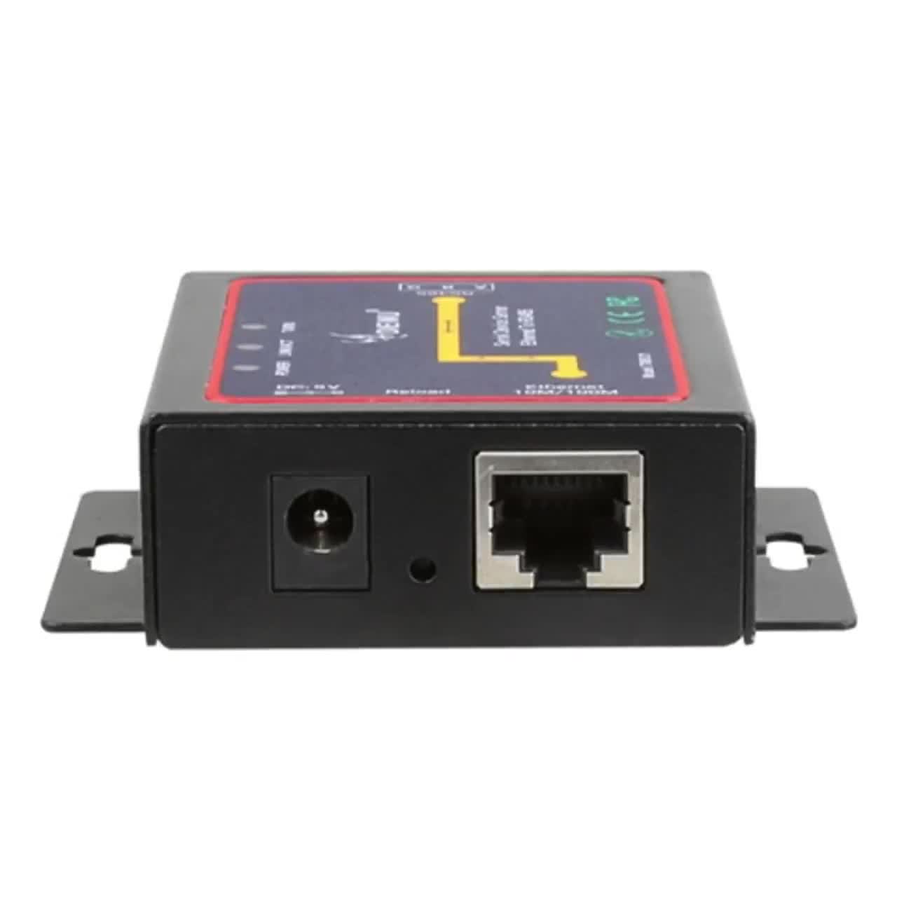 Modbus RTU RS485轉TCP Ethernet RJ45 Modbustcp伺服器 串口轉換器工業互聯網智慧 | 蝦皮購物
