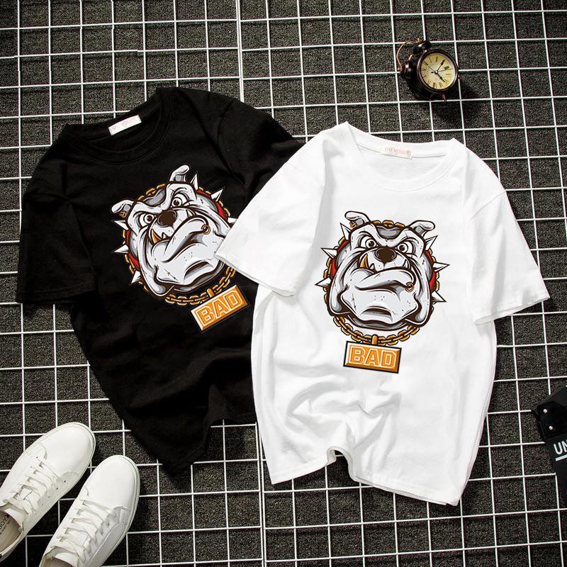 白色 General pug 中性 T 恤 2019T861 | 蝦皮購物