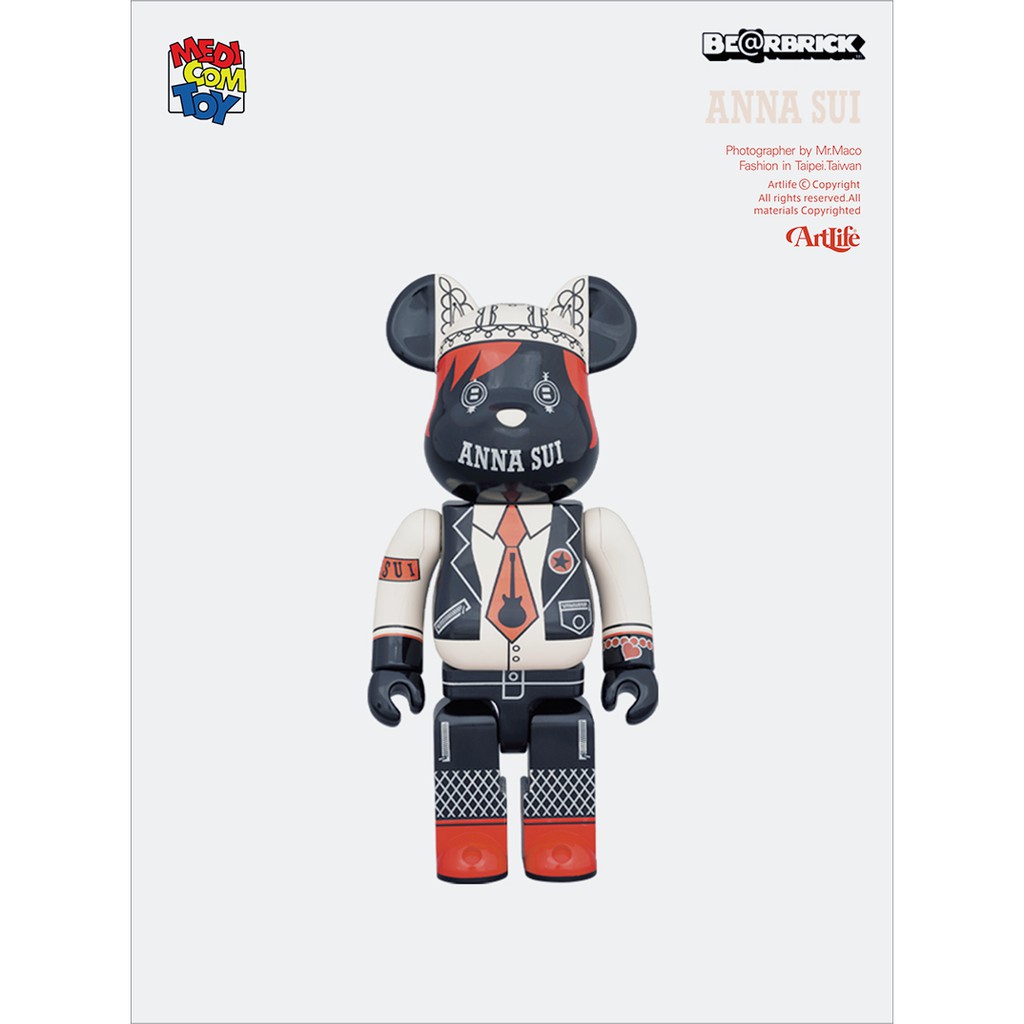 ANNA SUI BE@RBRICK 400% サイズ ANNA SUI×ペコラの不二家BE@RBRICK新作が