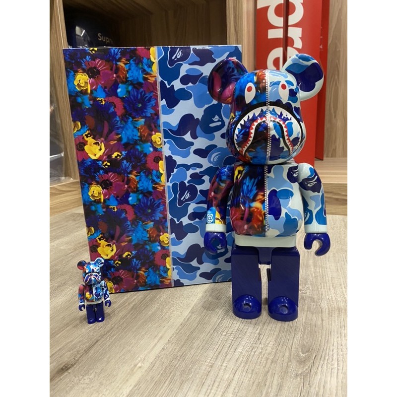 BE@RBRICK x BAPE x Mika Ninagawa 400%+100% | 蝦皮購物