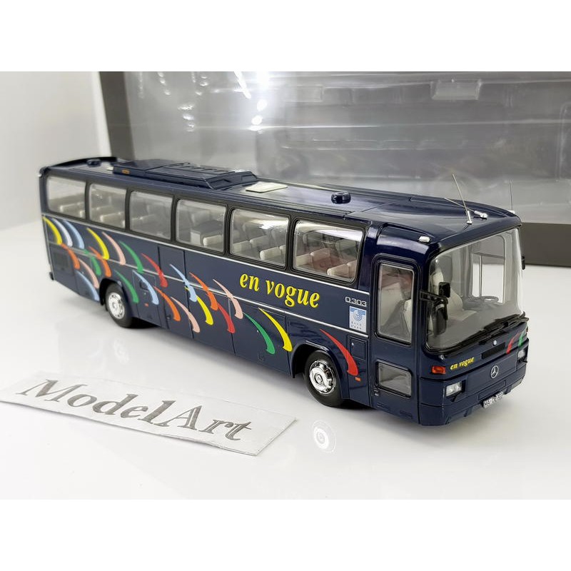 1:43 Minichamps精品巴士Mercedes-Benz o303-15 RHD Bus 1981『稀有