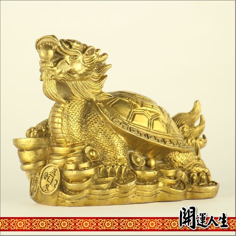 開運人生】銅龍龜八卦龍龜龍龜鎮宅辟邪招財神獸制煞風水擺件| 蝦皮購物