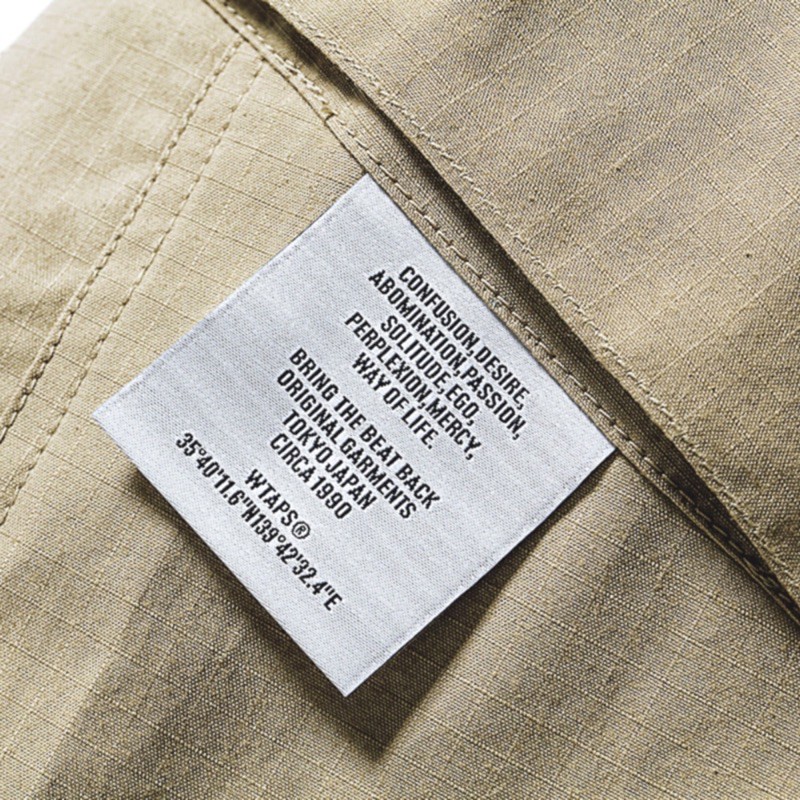 WTAPS 20AW MODULAR / LS / COTTON. RIPSTOP 長袖襯衫十袋| 蝦皮購物