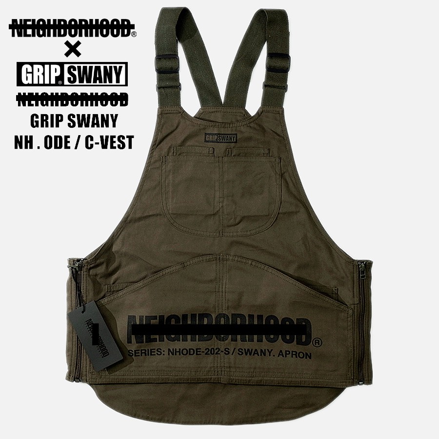 (硬骨頭)日本NEIGHBORHOOD NH . ODE / C-VEST GRIP 露營馬甲