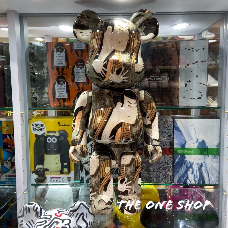 TheOneShop BE@RBRICK 東洲斎写楽 三代目大谷鬼次の奴江戸兵衛 大谷鬼次 庫伯力克熊 日本 浮世繪