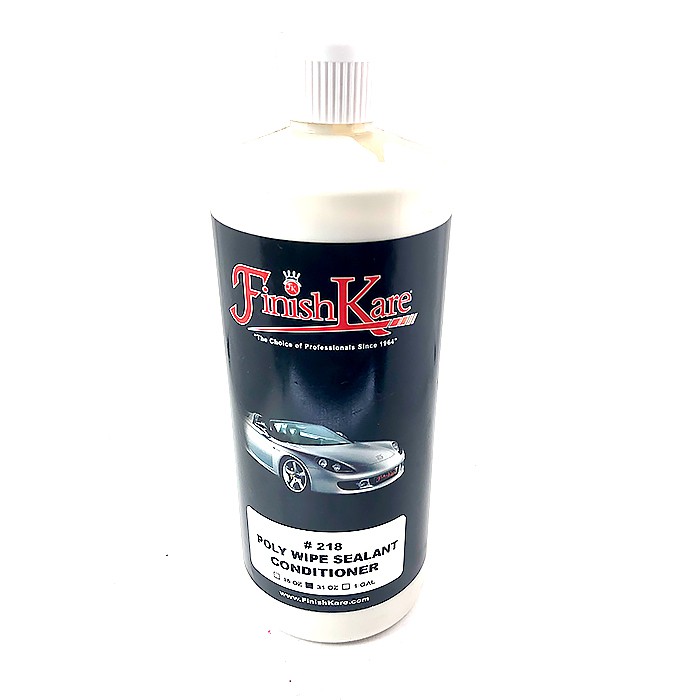FINISH KARE 218 POLY WIPE SEALANT 31OZ鯊魚218長效深層封體 蝦皮購物