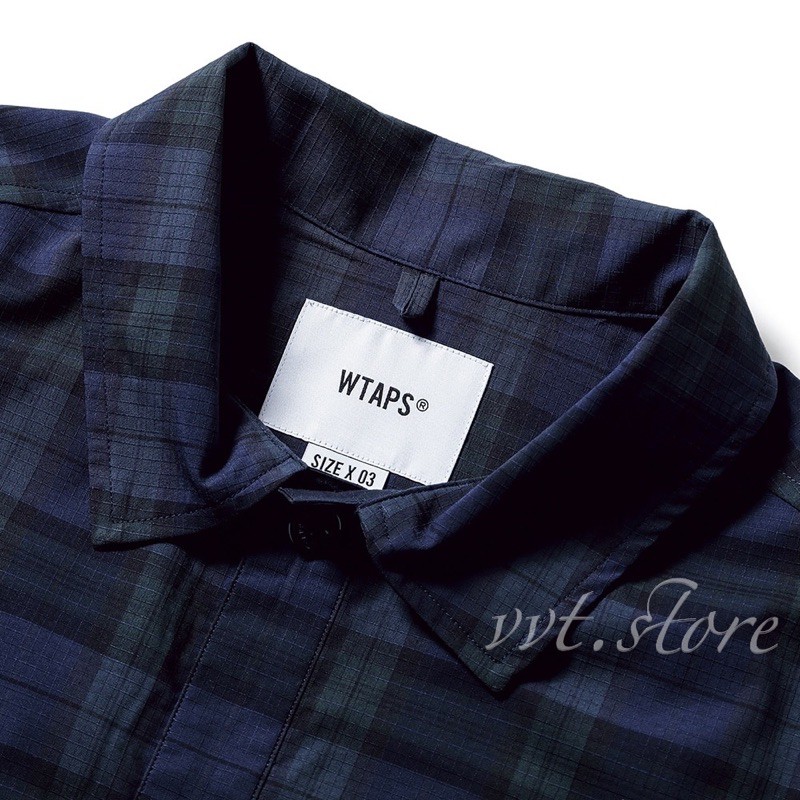 WTAPS 21SS WCPO / LS / COPO. RIPSTOP. TEXTILE. COOLMAX® 長袖襯衫