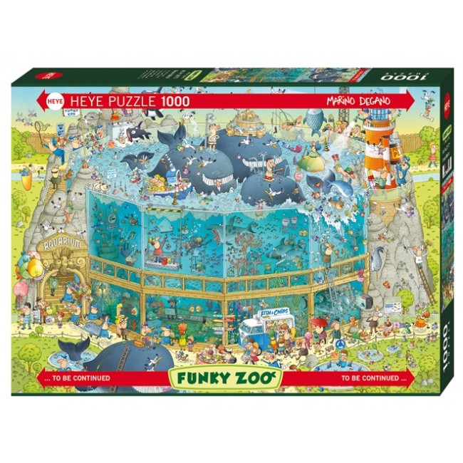 海洋公園 HEYE · 1000 pcs — 嗚拉拉平價拼圖小舖