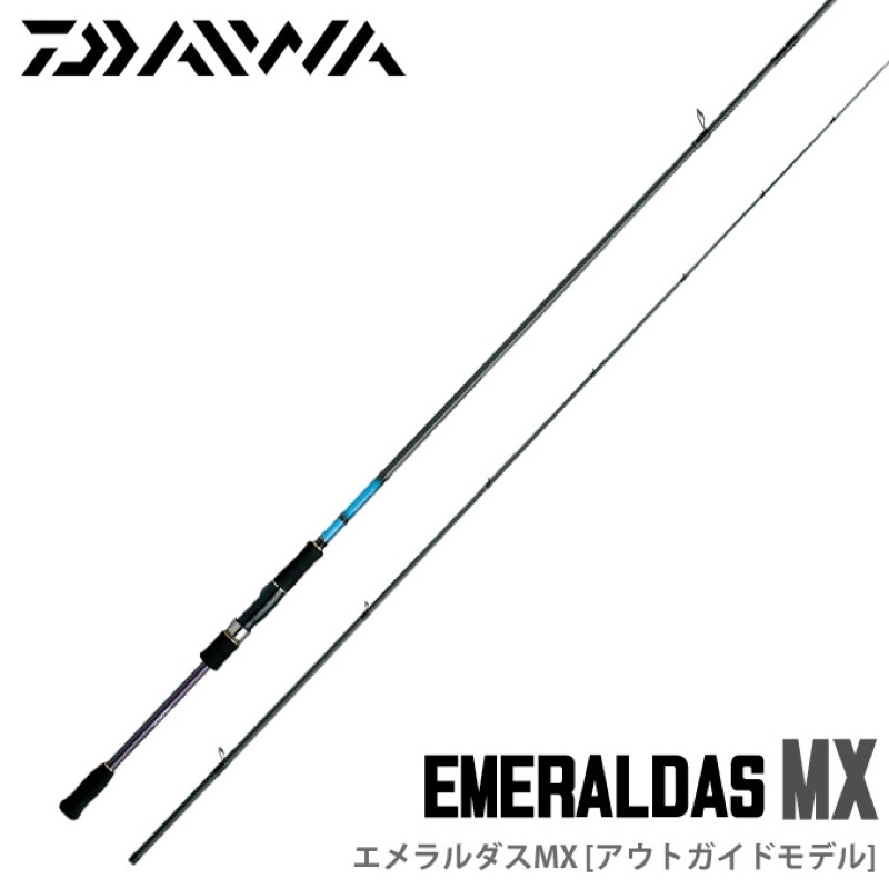 百有釣具DAIWA EMERALDAS MX SHORE 86ML/86M/89M/89MH軟絲竿路亞