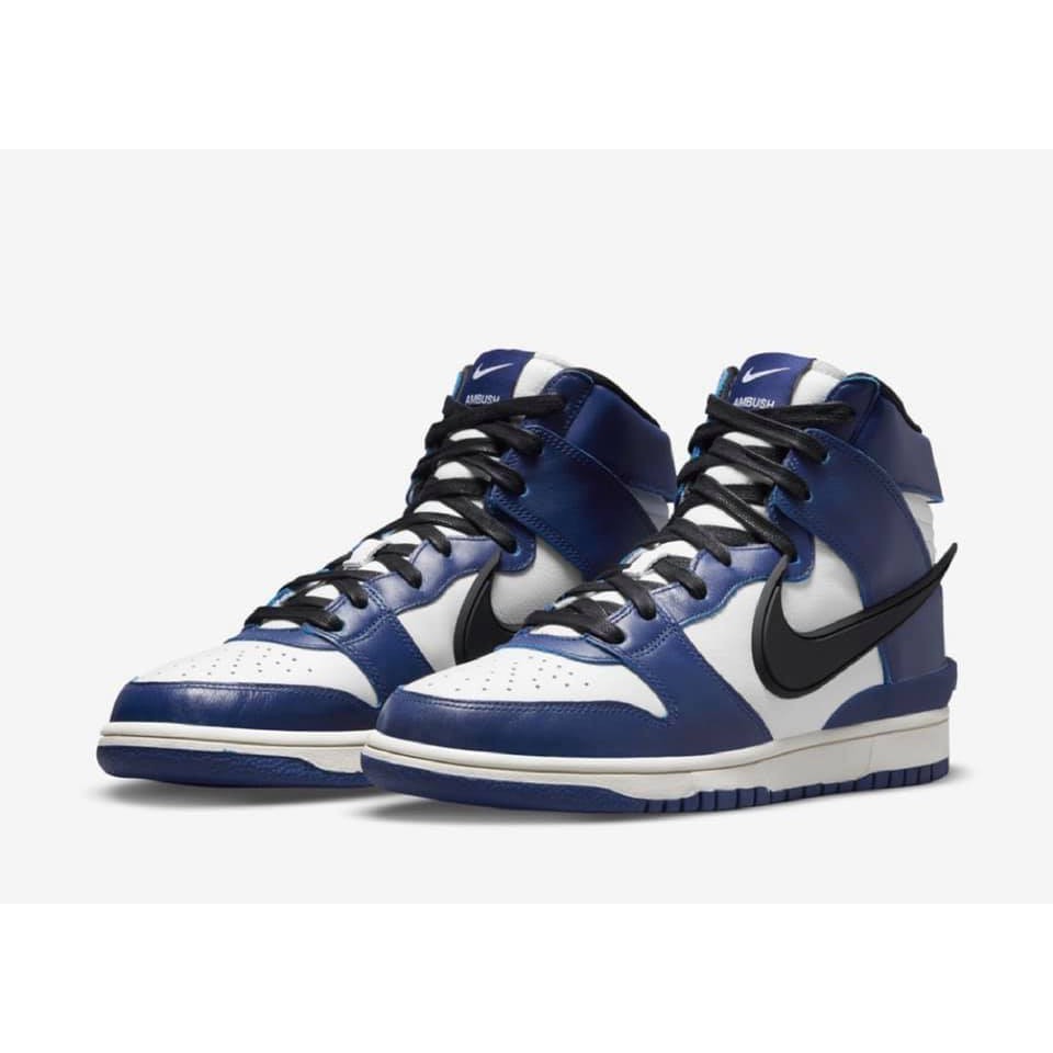 AMBUSH X NIKE DUNK HIGH Deep royal 皇家藍限量鞋款CU7544-400 | 蝦皮購物