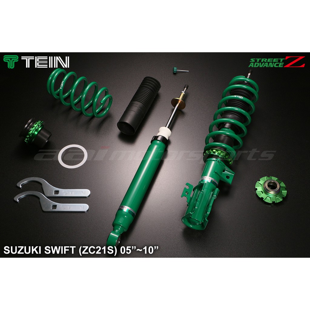 TEIN SA/Z 05~10 SUZUKI SWIFT ZC21S 高低軟硬16段可調避震器組 | 蝦皮購物