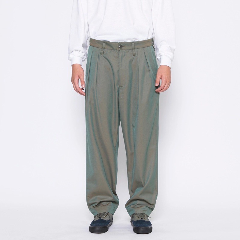 WTAPS 20AW TUCK / TROUSERS / RAPO. TWILL 休閒長褲| 蝦皮購物