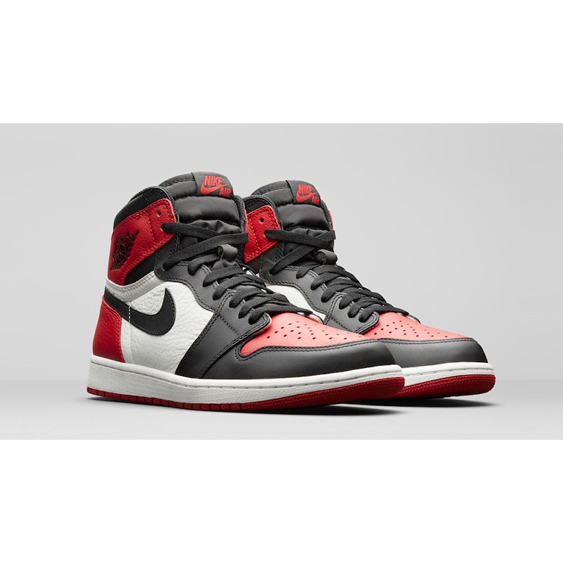 Club Design AIR JORDAN 1 RETRO HIGH OG BRED TOE 555088 610
