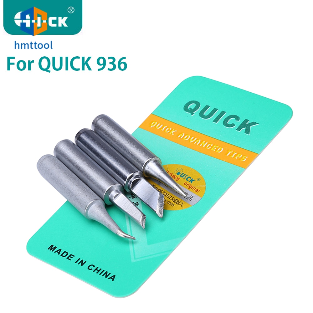 Quick 936 936A 焊接返修台工具套件的 QUICK 900M-T- I/K/IS/SK 烙鐵頭無鉛系列烙鐵頭 | 蝦皮購物