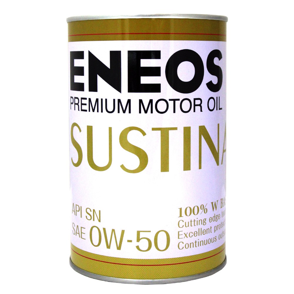 易油網】ENEOS SUSTINA 0W20/0W50/5W30/5W40 鐵罐藍罐全合成機油新日本