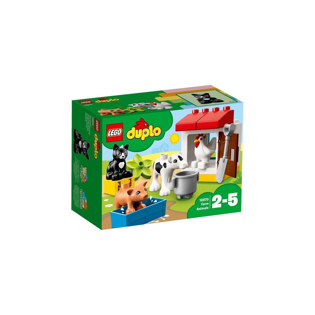 飛米樂高積木磚賣店] LEGO 10870 DUPLO Farm Animals | 蝦皮購物