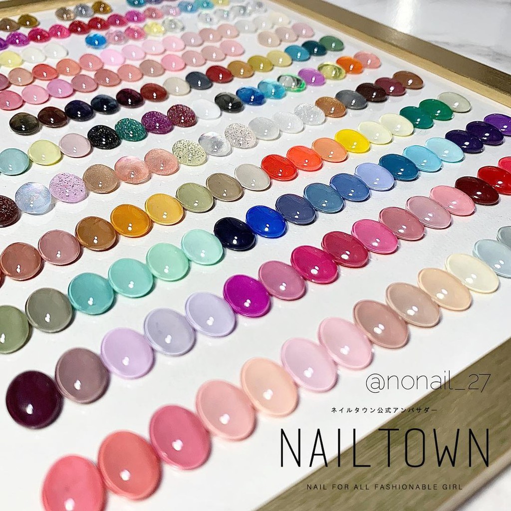 日本代購 iro gel/ nail town 彩色凝膠基本色系 全色系 美甲 凝膠 色膠 彩膠