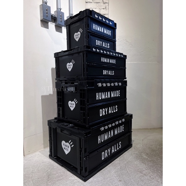 CONTAINER MADE 【一つ】 74L BLACK HUMAN 新品