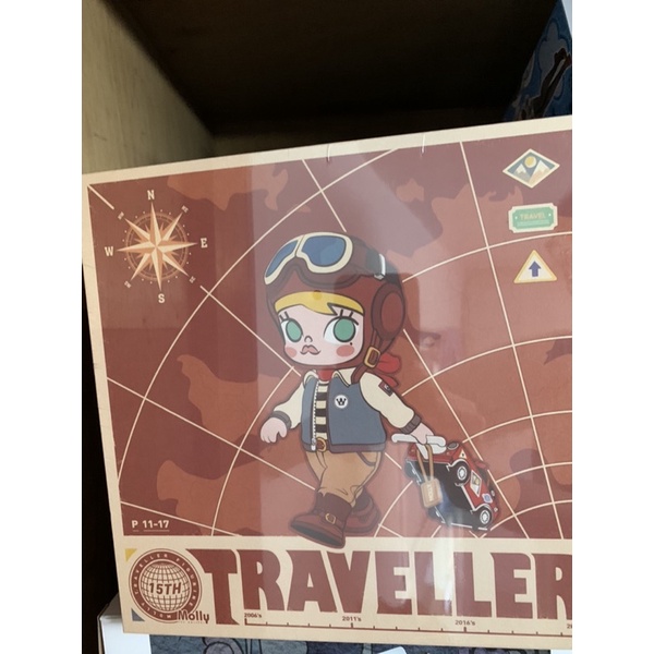 POPMART MOLLY 旅行者TRAVELER ビッグサイズ