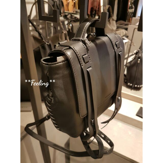 Feeling Allsaints FIN LEATHER MINI BACKPACK