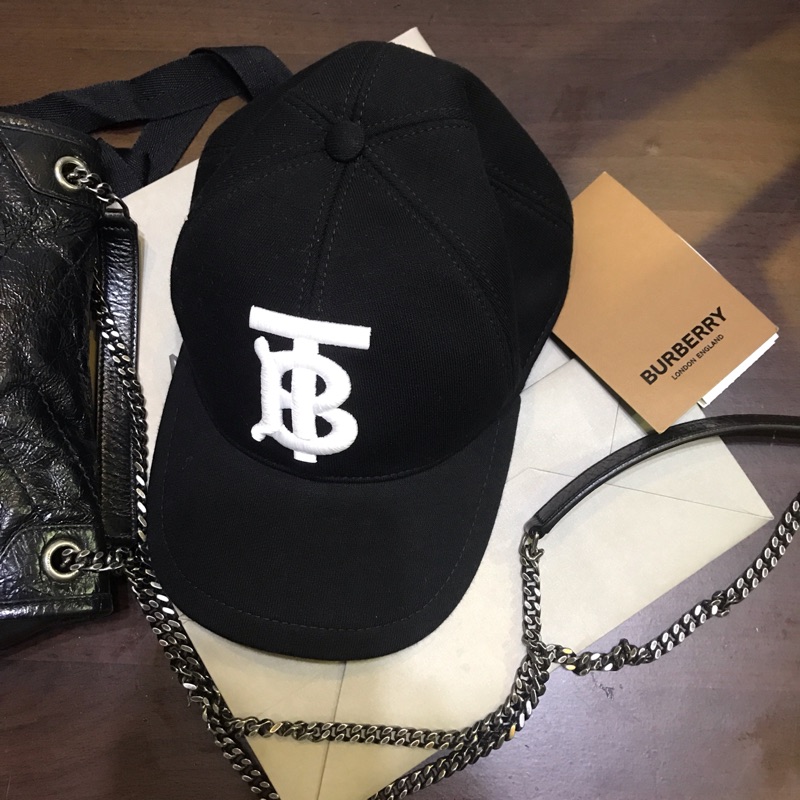 Burberry BT logo棒球帽帽子s號| 蝦皮購物